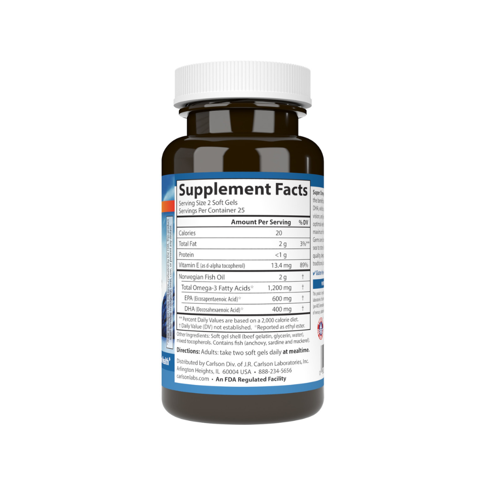 Carlson Super Omega-3 1200mg