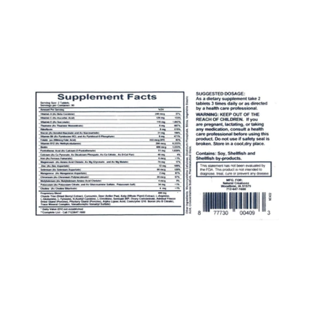 Natural Creations NutriPlenish Thyroid