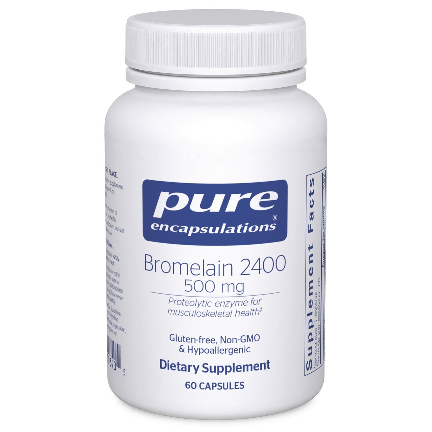 Bromelain 2400 500 mg.