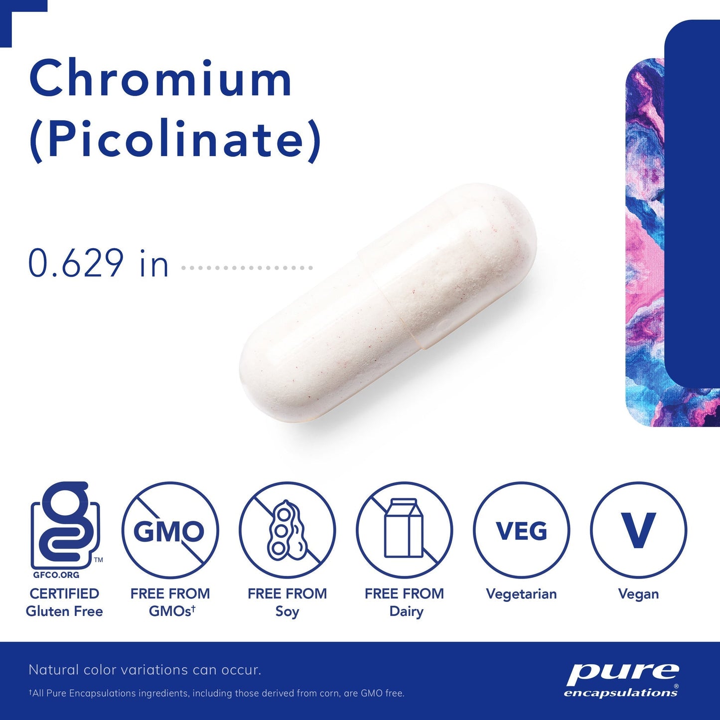 Chromium (picolinate) 200 mcg.